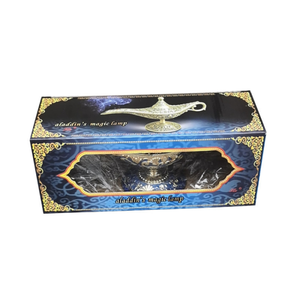 Lámpara de Aladino de bronce antiguo, recuerdo, decoración tradicional del hogar, artesanía de Metal, regalo promocional - Product Image 6