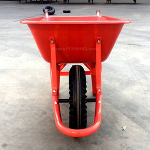 รถเข็นตลาดกายอานา ล้อตัน 80 ลิตร รับน้ำหนัก 130 กิโลกรัม ถาดเหล็กทรงสี่เหลี่ยม โครงสร้างเหล็ก - Product Image 6