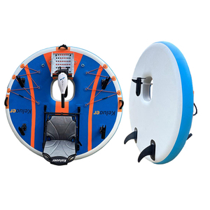<span class=keywords><strong>Gommone</strong></span> Elettrico Rotondo Gonfiabile Monoposto Barca Galleggiante Circolare Elettrica per la Pesca - Product Image 6