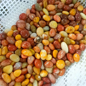 Wholesale 20-30mm Healing Crystals Natural Golden Silk <strong>Jade</strong> Crystal Tumbled <strong>Stone</strong> for Buyer - Product Image 3