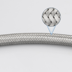 Fanksi nhà bếp hiện đại linh hoạt PVC Polymer bện ống tinh chế Đồng khớp mô-men xoắn mạnh mẽ kháng 1/2 "đường kính trong 10 - Product Image 3