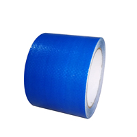 Ruban de bâche auto-adhésif résistant à l'usure Adhésif acrylique thermofusible sensible à la pression simple face pour réparer les patchs de bâche