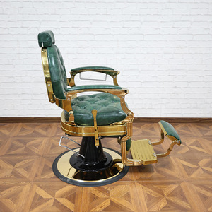 Chaise de barbier pour hommes durable, style luxueux, chaise de salon pour la coupe de cheveux, chaise de coiffure inclinable et rotative, chaises de style personnalisées - Product Image 3
