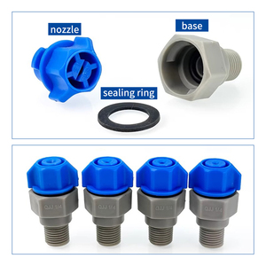 Vente chaude Buse à déconnexion rapide en plastique PP QJJ 1/4 pouce Tête de pulvérisation à dégagement rapide pour les systèmes de <span class=keywords><strong>nettoyage</strong></span> et de refroidissement industriels - Product Image 4