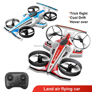 Nouveautés : Voitures <span class=keywords><strong>de</strong></span> <span class=keywords><strong>Course</strong></span> Télécommandées 2-en-1 et Drones Volants – Jouet Quadricoptère pour Enfants, Cadeau Idéal, Vitesse Réglable, Vol jusqu'à 80m - Product Image 1