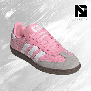 รองเท้าผ้าใบ Adidas OG Big Kid 'Light Pink Cloud White Gum' สำหรับเด็กผู้หญิง แบบผูกเชือก สไตล์ลำลอง เหมาะสำหรับเดิน - Product Image 2