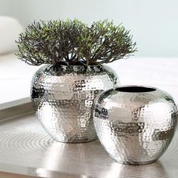 2025 nouveauté urnes en aluminium jardinière avec colonne pour décor de mariage meilleur vendeur métal Table haut fleur Vases salon - Product Image 2