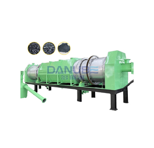 Four de carbonisation continu sans fumée pour coques de noix de coco, machine de fabrication de biochar et de charbon de bois à partir de balles de riz - Product Image 1