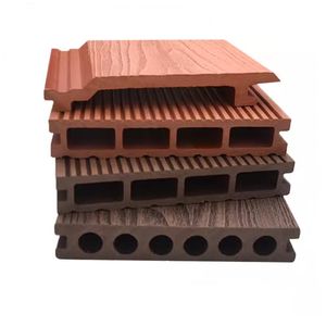 SHENGCHENG Planches de terrasse en WPC creuses imperméables de haute qualité, revêtements de sol en composite bois-plastique traditionnels - Product Image 6