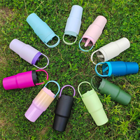 Botella de Agua Deportiva de 30 Oz con Asa de Transporte, Libre de BPA, Ecológica, Resistente, Apta para Lavavajillas, Antiderrames