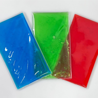 Bingzhen - Paquete de Hielo de PVC Reutilizable para Alivio del Dolor, Terapia Física, Compresa Fría y Caliente, 13*23cm, Paquete de Hielo de Gel de PVC