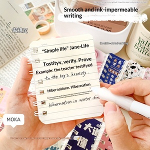 Blocco Note A7 a Spirale con Apertura Laterale, Design Cartoon Carino, Mini Portatile, Regalo per Studenti, Vendita all'Ingrosso - Product Image 4