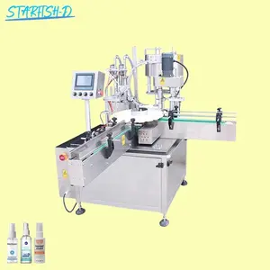 Small Dose Liquid High Speed Detergent Water Soap Eye Drops Chemical Fully Automatic Plastic Filling Machine For Bottle