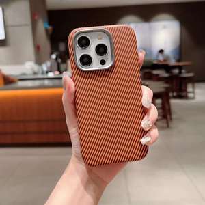 2024 nouvelle version en cuir magnétique sans fil charge étui de téléphone pour Iphone 16 <span class=keywords><strong>pro</strong></span> max 15 <span class=keywords><strong>pro</strong></span> max 14 PU cuir fibre impression - Product Image 6