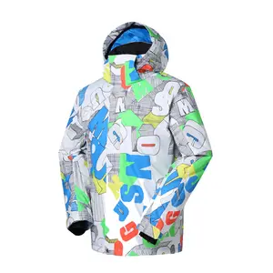 Winter Ski Jackets Men Snow Warmth Outdoor Snowboard Jackets Waterproof Breathable Male Sports Jackets Plus Size S-XL
