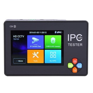 Testador de Câmeras <span class=keywords><strong>CCTV</strong></span> com Tela Touch de 3.5 Polegadas, Testador de Câmera IP H.265 4K IPC1600ADHplus Monitor AHD CVI TVI 100V-240V (Plugue dos EUA) - Product Image 2
