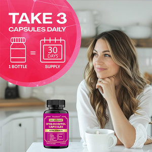 Capsules végétaliennes Myo D-Chiro Inositol 16-en-1 à marque privée OEM pour l'équilibre hormonal pr-conception féminin – Complément à base d'extraits végétaux - Product Image 5