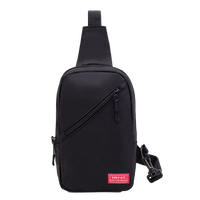 Sac banane simple et léger unisexe en polyester avec fermeture éclair antivol, idéal pour les voyages et la randonnée – Offre spéciale