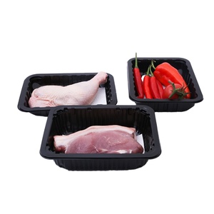 Barquettes jetables en PP thermoformé Zhongxing pour la viande, le maïs et les œufs, avec film de scellage, pour supermarchés et produits frais - Product Image 1