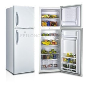 Le <span class=keywords><strong>réfrigérateur</strong></span> à deux portes le plus vendu en 2026, équipé d'appareils électroménagers, d'une capacité de 280 L et à un prix abordable - Product Image 1