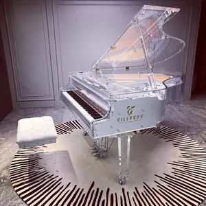 アクリル芸術ピアノ自動演奏ピアノジャイアントイベントホテルホームレストラン高級透明アクリルピアノ