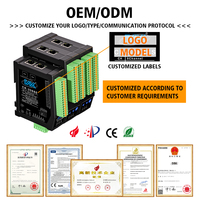Módulo de Temperatura de 8 Canales con Entrada de Termopar Tipo K CK-3088R, Salida Modbus RTU RS485, Módulo IO Modbus