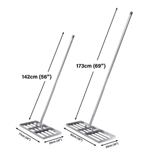JH-Mech Strength Soil Levelling Rake <strong>for</strong> Farms Top-Quality Anti-Rust &amp; Anti Corrosive Stainless Steel Leveling Rake - Product Image 2
