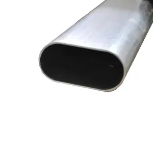 structural aluminum tube oval extrusion