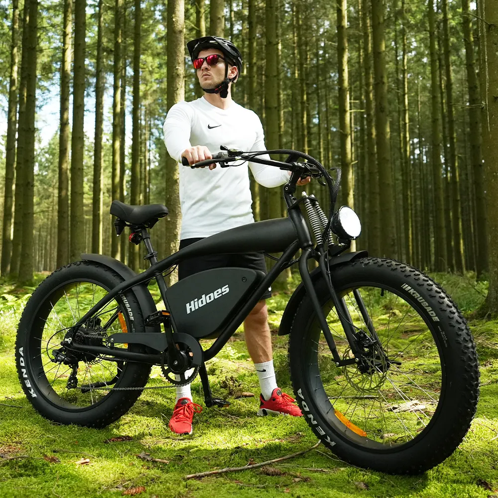 2024 전기 자전거 준비 재고 전기 산 Fatbike 저렴한 히도스 B3 26 인치 뚱뚱한 타이어 오토바이 전기 자전거