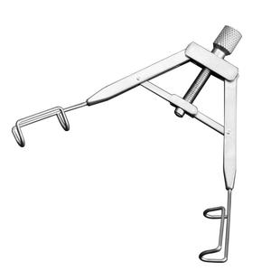 Retractor de párpados ajustable de aleación de titanio, herramienta quirúrgica de acero inoxidable para cirugía oftálmica y canthoplastia - Product Image 1