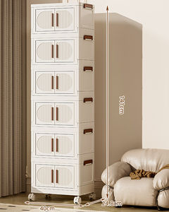 Caixa de Armazenamento Dobrável Mixwares para Casa, Sala de Estar, Armário de Armazenamento de Brinquedos, Organizador Multifuncional e de Grande Capacidade - Product Image 6