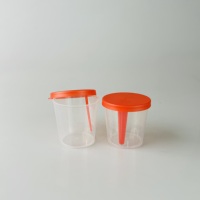 Vaso desechable para recolección de heces, paquete de gran volumen, personalizado y económico, para proyectos de examen físico