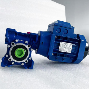 RV <b>Worm</b> <b>Gear</b> Reducer With Motor Blue Steel Low Noise Transmission Small Size Standard - Product Image 3