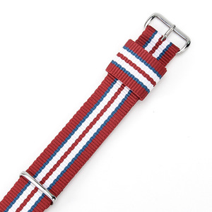 Atacado Barato Durável Daniel Tecido Nylon <span class=keywords><strong>Watch</strong></span> Band 18mm 20mm 22mm Tecido DW Nylon <span class=keywords><strong>Watch</strong></span> Strap Com Fivela De Aço Inoxidável - Product Image 6