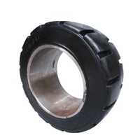 Pneu de traction solide antidérapant pour chariot élévateur Toyota 7FBR15, dimensions 330x145x194 mm, pour chambre froide