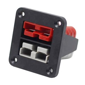 Dual 50A Anders.n Typ Stecker Unterputz 2-Loch-Platte Zelt Rot Grau 50A Stecker - Product Image 6