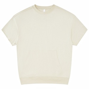 เสื้อยืดไหล่ตกขนาดใหญ่ผ้าฝ้ายเฮฟวี่เวทสำหรับการพิมพ์แบบกำหนดเอง - Product Image 1