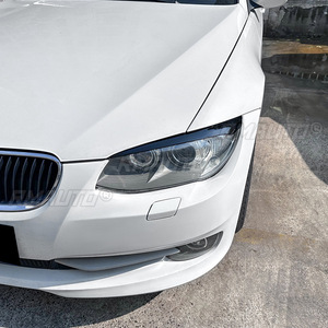 ฝาครอบตกแต่งขอบไฟหน้ารถยนต์ 2 ชิ้น สำหรับ BMW ซีรีส์ 3 E92 E93 LCI ปี 2010-2012 สติ๊กเกอร์ติดขอบไฟหน้ารถยนต์ - Product Image 6