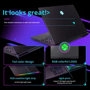โน้ตบุ๊กเกมมิ่ง/ธุรกิจ Mechanical Yaoshi 16 Ultra7 255HX RTX5070Ti 20 คอร์ 5.2GHz 300Hz SSD พร้อม RTX5070Ti - Product Image 2