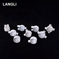 Accessoires de câblage électrique avec boîtier de commande en PVC pour caméras de vidéosurveillance, tailles 16 mm, 20 mm, 25 mm