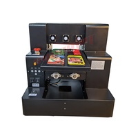 Printer UV Varnish Flatbed Otomatis A4 dengan Head L805 dan Rotary Print untuk Film AB, Casing Ponsel, Botol, dan Stiker UV DTF