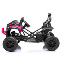 Mobil UTV Listrik Anak 36V Daya Tinggi, Kendaraan Off Road Bertenaga Baterai 24V, Mobil Listrik Anak 2 Kursi dengan Remote Control