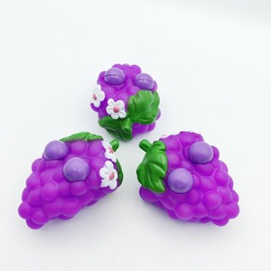 Novelty Animal Popping Eyes Squeeze Fidget Toy <b>Vinyl</b> Fruit Squishy Toy with Popping Eyes for Stress Relief & Boredom Relief - Product Image 3
