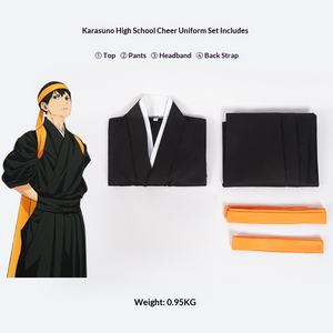 Uniforme de Kendo Estilo Anime, Disfraz de Cosplay, Pantalones Hakama Estilo Japonés, Falda, Traje de Animadora para Equipo de Voleibol - Product Image 5