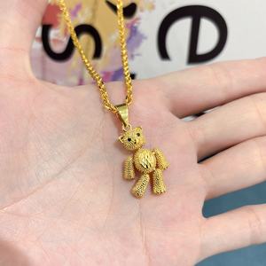 Colgantes y Dijes de Moda Chapados en Oro de 24K, Collar con Logotipo Personalizado y Patrón, Material de Latón para Exhibición de Insignias - Product Image 5