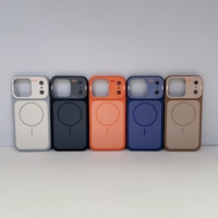 Vente en gros usine – Coque de téléphone magnétique bicolore anti-chute pour iPhone 17 Pro Max, séries 16, 15, 14, 13, 12