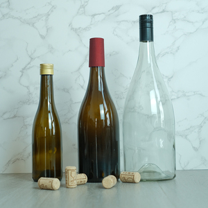 Venta caliente botella de cerveza de vidrio transparente ámbar con tapa de corona de metal para bebidas de jugo de vino espumoso y Tequila - Product Image 6
