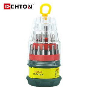 Juego de destornilladores LSD0031A de 31 piezas, herramienta combinada multifuncional magnética para reparación de bricolaje, fabricado en Zhejiang - Product Image 4