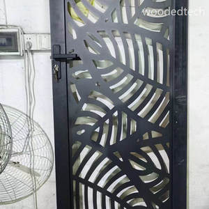 WPC decking hàng rào với nhôm firebreak, thương mại xây dựng tuân thủ, En 13501 chứng nhận - Product Image 2