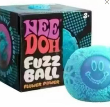 Blue Spiky Ball (Smiley Face)